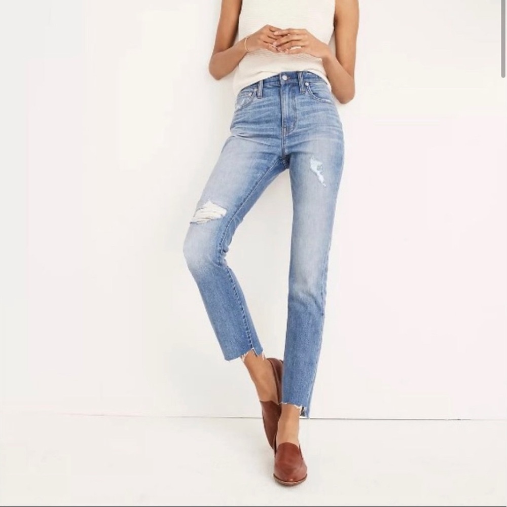 Madewell The HighRise Slim BoyJean size 27